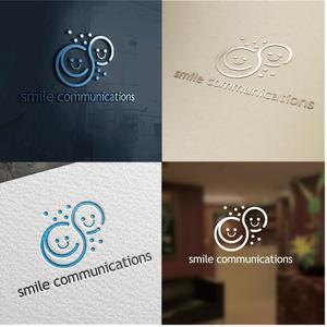 agnes (agnes)さんの笑顔とコミュニケーションスキルを伝える会社ロゴデザイン「smile communications 」への提案