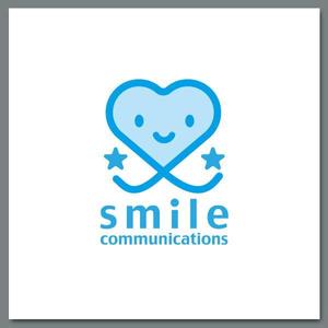 slash (slash_miyamoto)さんの笑顔とコミュニケーションスキルを伝える会社ロゴデザイン「smile communications 」への提案