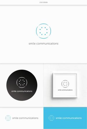 DeeDeeGraphics (DeeDeeGraphics)さんの笑顔とコミュニケーションスキルを伝える会社ロゴデザイン「smile communications 」への提案