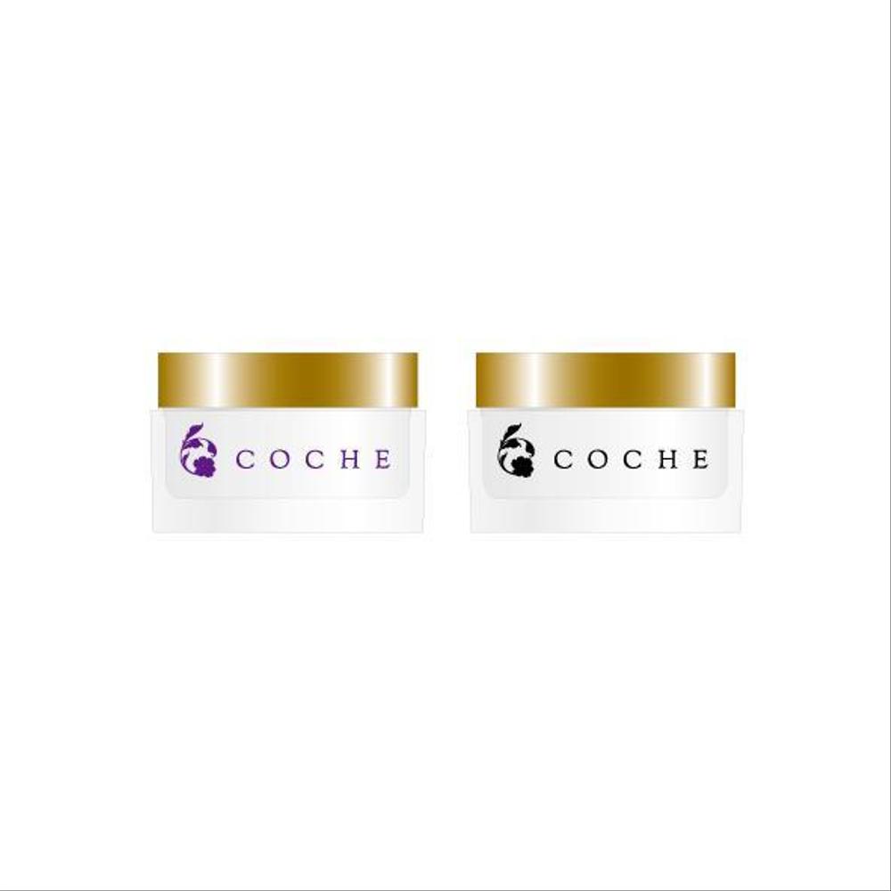 化粧品オールインワンジェルクリーム「COCHE(コーチェ）」のロゴ作成