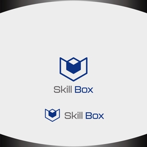 D.R DESIGN (Nakamura__)さんの企業の生産性解析システム「Skill Box」のロゴへの提案