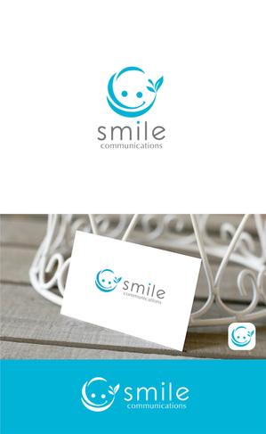 forever (Doing1248)さんの笑顔とコミュニケーションスキルを伝える会社ロゴデザイン「smile communications 」への提案