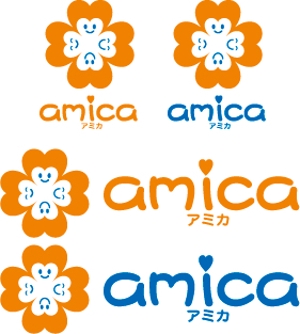 中津留　正倫 (cpo_mn)さんの「amica か　アミカ」のロゴ作成への提案
