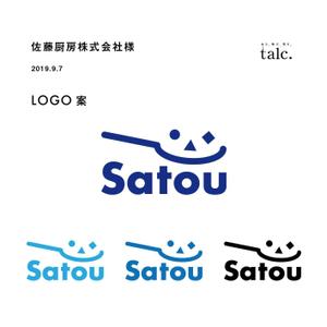 デザインオペレーター　タルク. (gemusik)さんの調理機器販売「佐藤厨房株式会社」のロゴへの提案