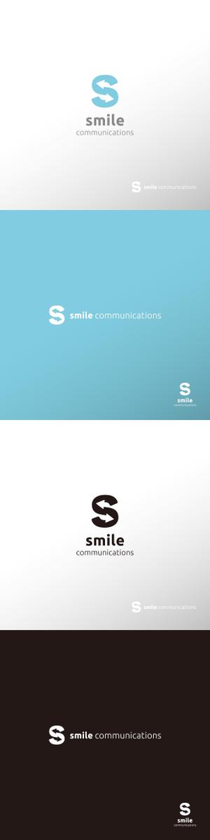 doremi (doremidesign)さんの笑顔とコミュニケーションスキルを伝える会社ロゴデザイン「smile communications 」への提案