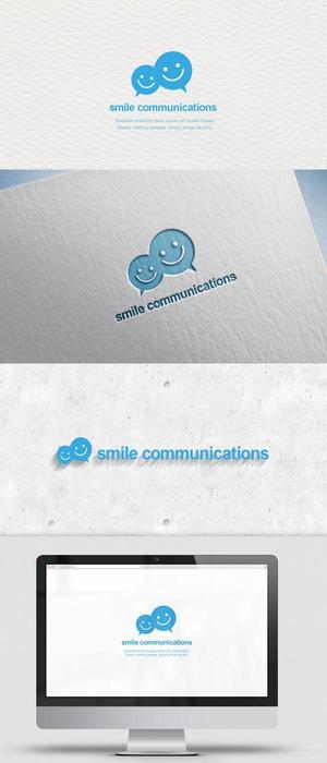 conii.Design (conii88)さんの笑顔とコミュニケーションスキルを伝える会社ロゴデザイン「smile communications 」への提案