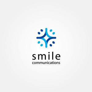 tanaka10 (tanaka10)さんの笑顔とコミュニケーションスキルを伝える会社ロゴデザイン「smile communications 」への提案