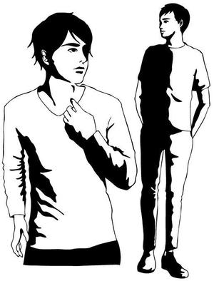 二階堂ちはる (umako_takitate)さんの【急募です！】紳士Tシャツパッケージ用のイラスト制作への提案
