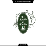 queuecat (queuecat)さんのイタリア料理店 IL Suono di Emilia のロゴ、ショップカードの作成への提案