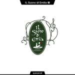 queuecat (queuecat)さんのイタリア料理店 IL Suono di Emilia のロゴ、ショップカードの作成への提案