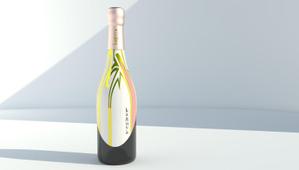 studio.tata (std-tata)さんのプレミアムスパークリング酒のボトルデザインへの提案