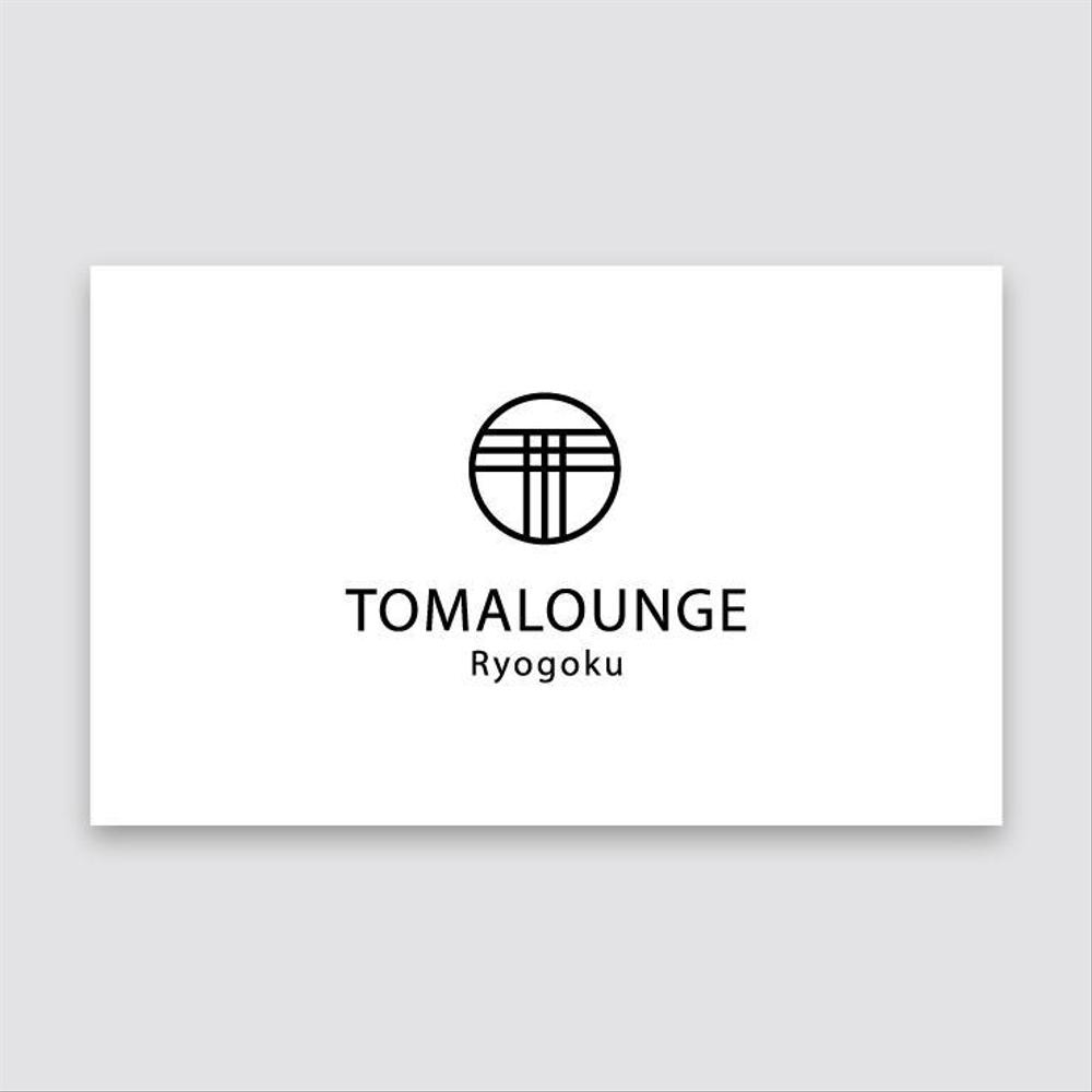 民泊屋号「TOMALOUNGE」のロゴデザイン