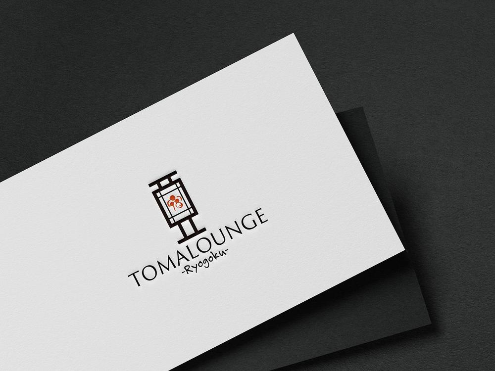 民泊屋号「TOMALOUNGE」のロゴデザイン