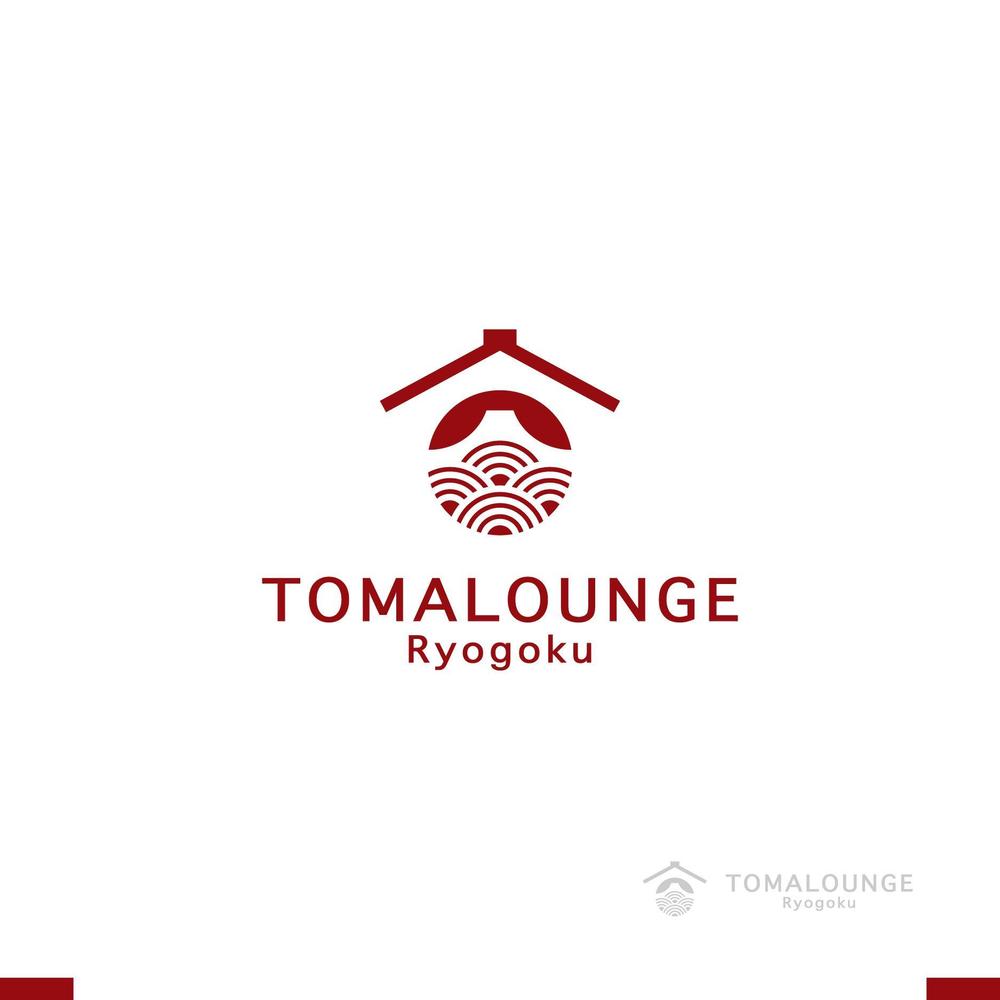 民泊屋号「TOMALOUNGE」のロゴデザイン