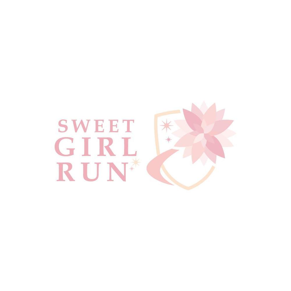 「SWEET GIRL RUN」のロゴ作成