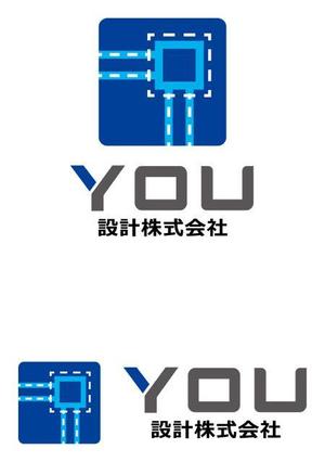 TEX597 (TEXTURE)さんのホームページで使用する「YOU設計株式会社」ロゴへの提案