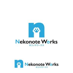m_mtbooks (m_mtbooks)さんの手作業・軽作業の請負サービス「Nekonote Works（ネコノテワークス）」のロゴへの提案
