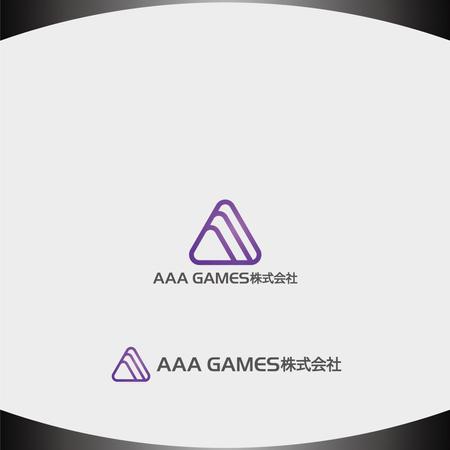 D.R DESIGN (Nakamura__)さんのオンラインゲーム会社「AAA GAMES Inc.」のロゴへの提案