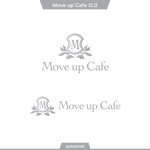 queuecat (queuecat)さんの結婚式イベント会場「MOVE UP cafe」のロゴへの提案