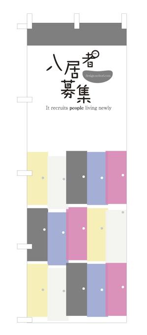 kokekokeko ()さんののぼり旗「不動産関係」ひな形デザイン制作への提案