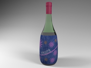 tora (tora_09)さんのプレミアムスパークリング酒のボトルデザインへの提案
