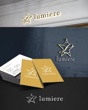 D.R DESIGN (Nakamura__)さんのプチプラ アクセサリーサイト「lumiere(リュミエール)」のロゴへの提案