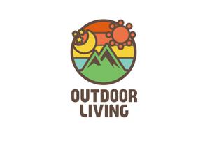 iza (izawa77)さんのアウトドア施設の運営会社「株式会社OUTDOOR LIVING」のロゴへの提案