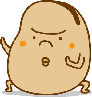 nougo (noguo3)さんの【遊び心求む】「豆」のキャラクターデザイン（シンプル・シュール・ブサイク）『サンプルあり』への提案