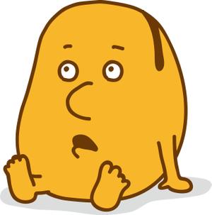 nougo (noguo3)さんの【遊び心求む】「豆」のキャラクターデザイン（シンプル・シュール・ブサイク）『サンプルあり』への提案