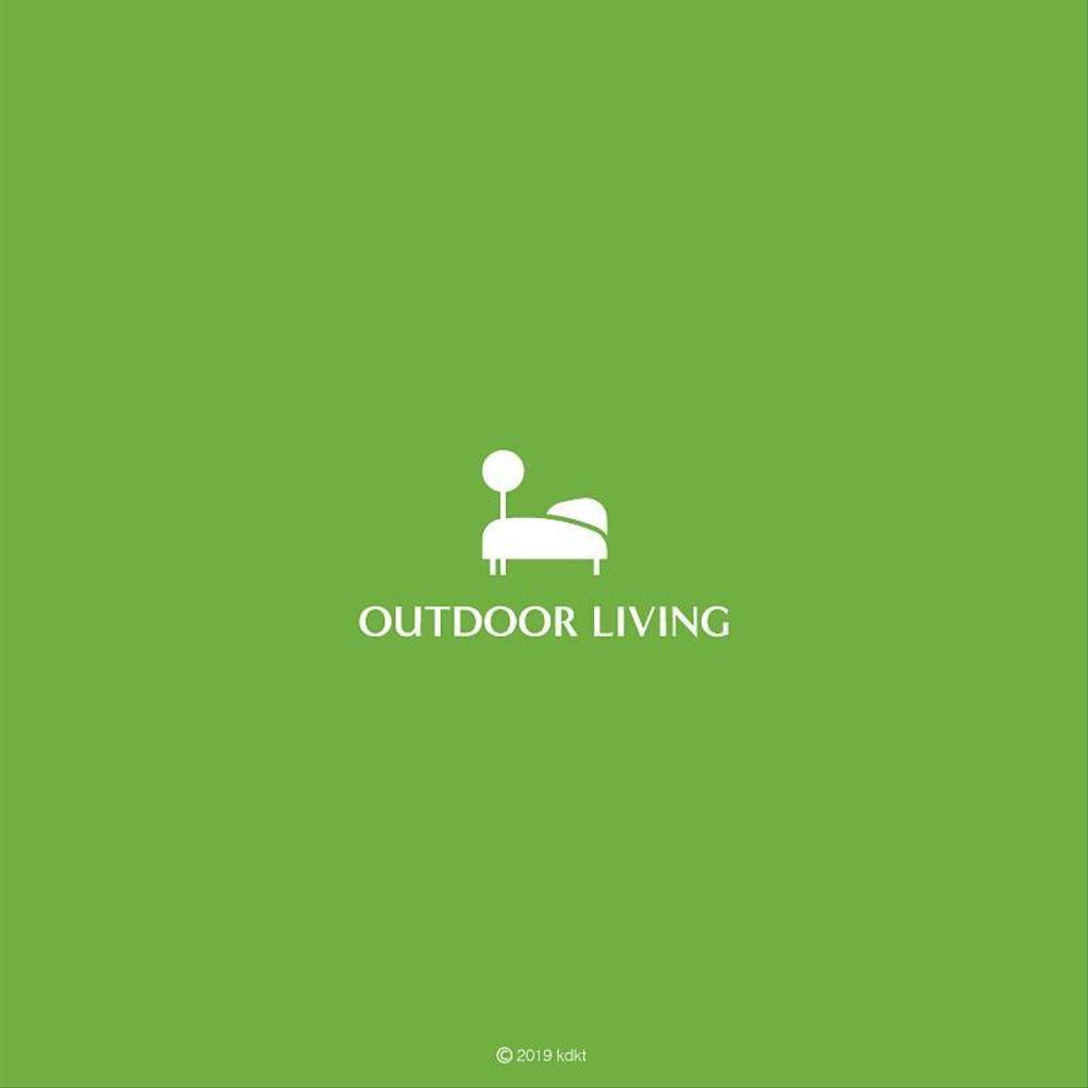 アウトドア施設の運営会社「株式会社OUTDOOR LIVING」のロゴ