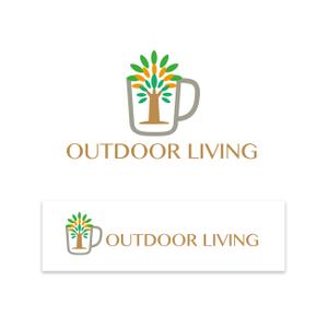 cozou (cozou)さんのアウトドア施設の運営会社「株式会社OUTDOOR LIVING」のロゴへの提案