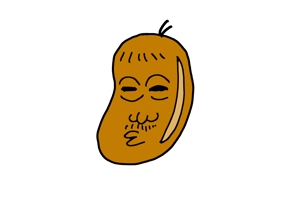 小田　一郎 (ichannel16)さんの【遊び心求む】「豆」のキャラクターデザイン（シンプル・シュール・ブサイク）『サンプルあり』への提案