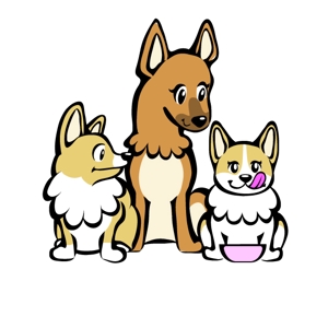 イラスト・ちでまる (tidemaru)さんの犬のイラスト制作をお願いしますへの提案
