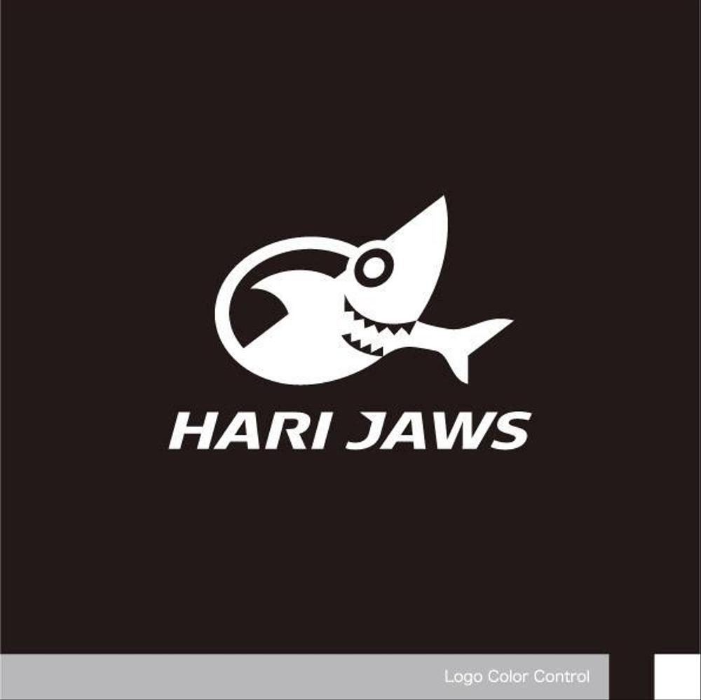 ガット張り専門店「HARI JAWS」のロゴデザイン 