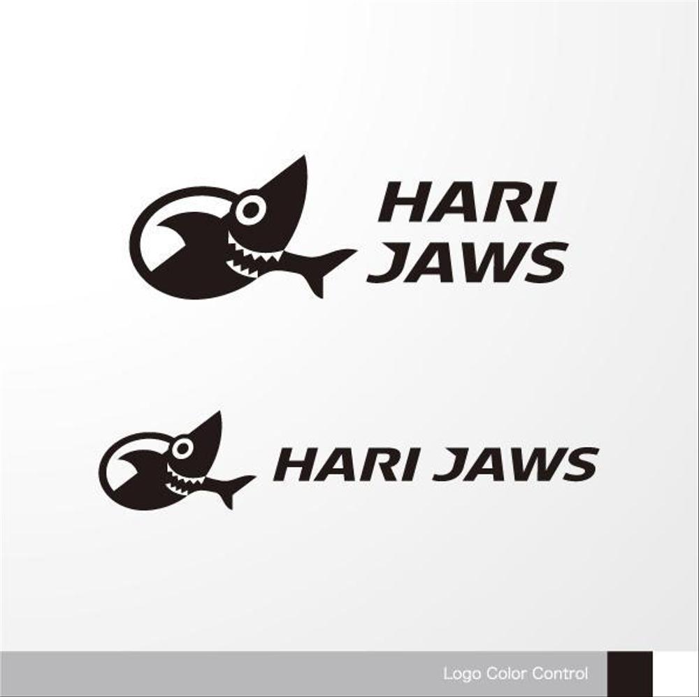 ガット張り専門店「HARI JAWS」のロゴデザイン 