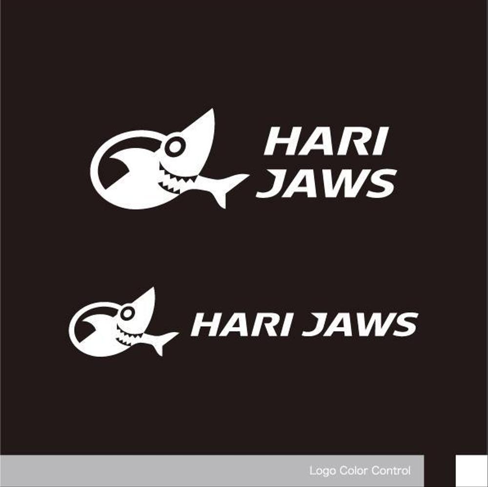 ガット張り専門店「HARI JAWS」のロゴデザイン 