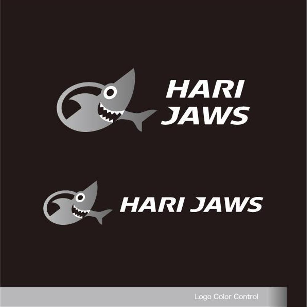 ガット張り専門店「HARI JAWS」のロゴデザイン 