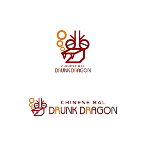 Yolozu (Yolozu)さんのCHINESE BAL 「DRUNK DRAGON」のロゴ制作への提案