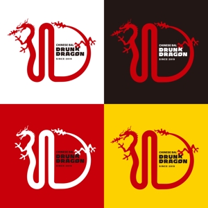竜の方舟 (ronsunn)さんのCHINESE BAL 「DRUNK DRAGON」のロゴ制作への提案