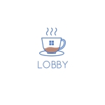 WIZE DESIGN (asobigocoro_design)さんのまちの玄関口となるカフェ「LOBBY」のロゴへの提案