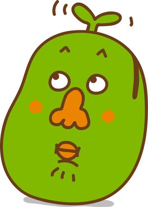 nougo (noguo3)さんの【遊び心求む】「豆」のキャラクターデザイン（シンプル・シュール・ブサイク）『サンプルあり』への提案