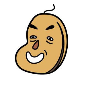 icora (yuta_sowa)さんの【遊び心求む】「豆」のキャラクターデザイン（シンプル・シュール・ブサイク）『サンプルあり』への提案