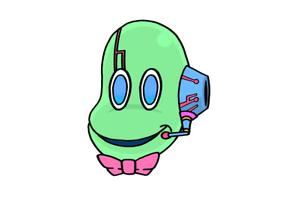 カツボン(KATZBOM) (katzbom)さんの【遊び心求む】「豆」のキャラクターデザイン（シンプル・シュール・ブサイク）『サンプルあり』への提案