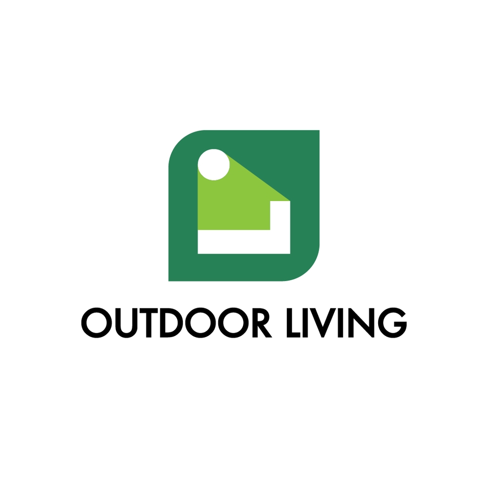 アウトドア施設の運営会社「株式会社OUTDOOR LIVING」のロゴ