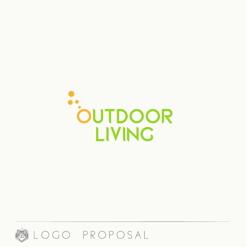 アウトドア施設の運営会社「株式会社OUTDOOR LIVING」のロゴ