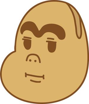 nougo (noguo3)さんの【遊び心求む】「豆」のキャラクターデザイン（シンプル・シュール・ブサイク）『サンプルあり』への提案