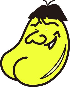 あーまん (aaman)さんの【遊び心求む】「豆」のキャラクターデザイン（シンプル・シュール・ブサイク）『サンプルあり』への提案