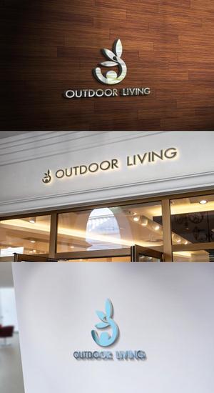 viracochaabin ()さんのアウトドア施設の運営会社「株式会社OUTDOOR LIVING」のロゴへの提案