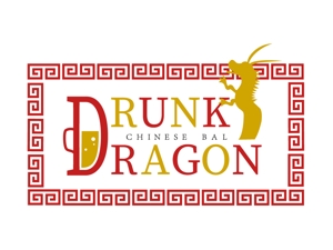 柏 ますじ (maaaasuji)さんのCHINESE BAL 「DRUNK DRAGON」のロゴ制作への提案