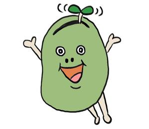 shimashimaco (shimashimaco)さんの【遊び心求む】「豆」のキャラクターデザイン（シンプル・シュール・ブサイク）『サンプルあり』への提案